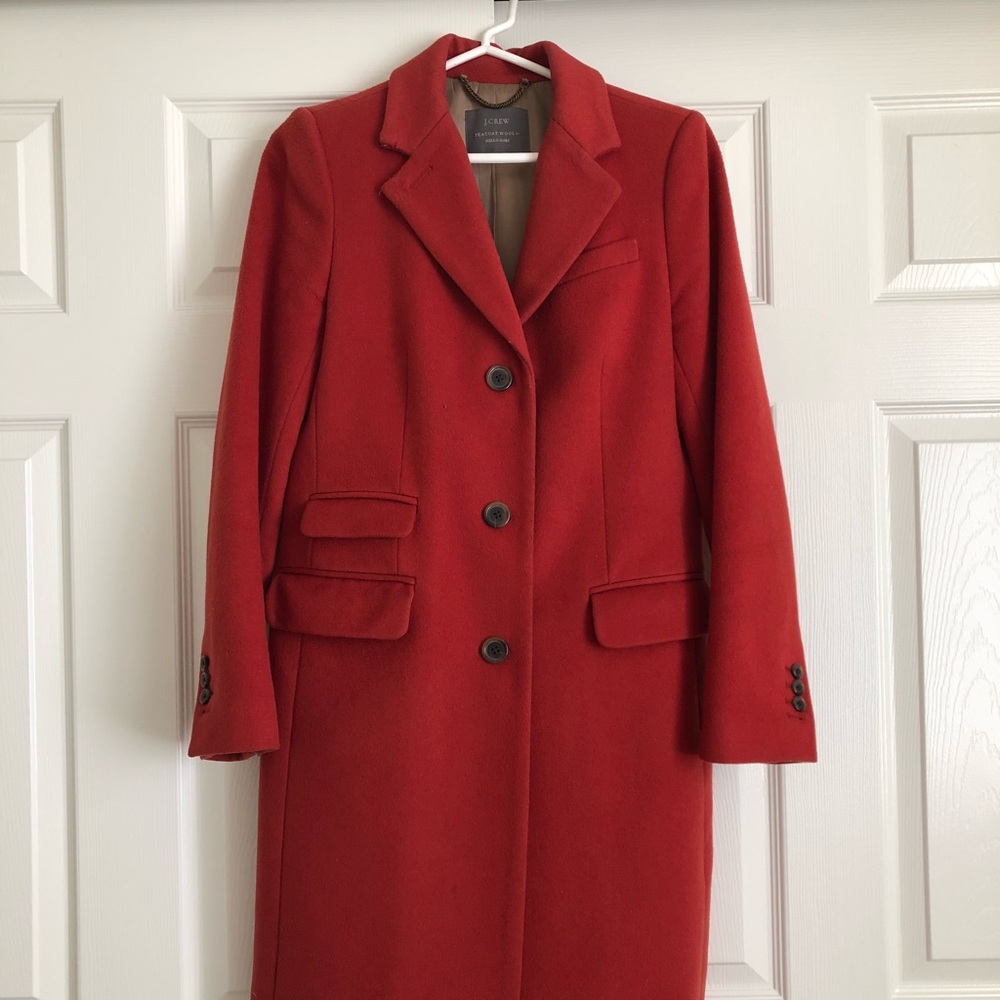 J. Crew Nello Gori Peacoat